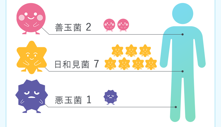 フローラは、食生活や生活習慣で変化するといわれています。