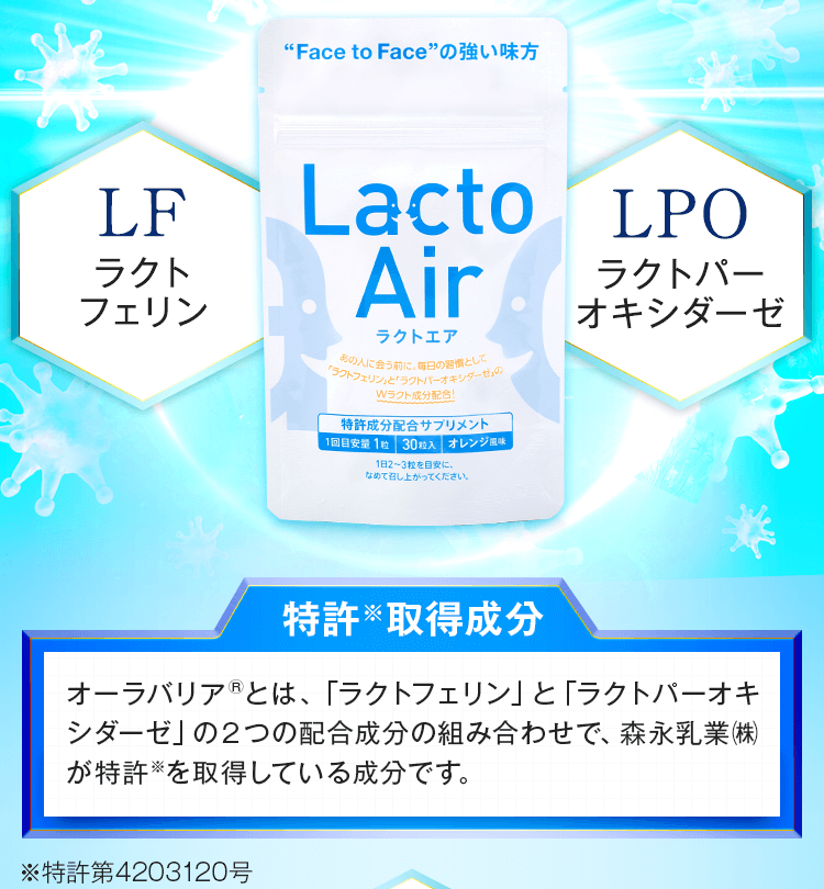 LactoAir－ラクトエア－｜毎日のケア習慣があなたの健康を支える